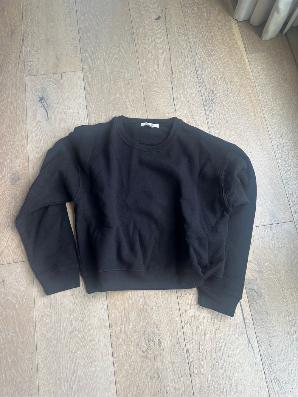 Nili Lotan Black Crewneck Pullover Sweater